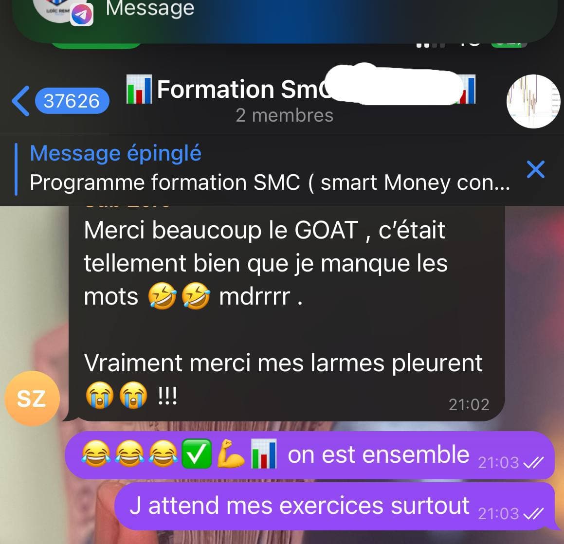 Résultat étudiant 2